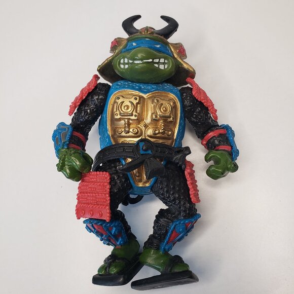 TMNT Ninja Turtles 1990 Sewer Samurai Leo Leonardo Figure - Picture 1 of 13
